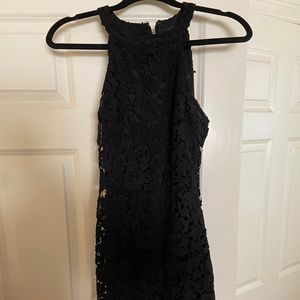 Lulus black lace bodycon dress